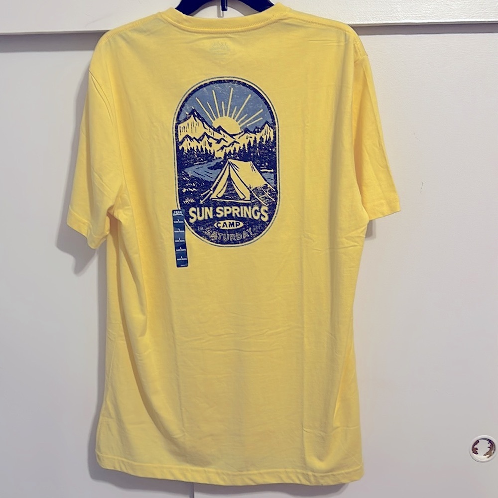 IZOD GRAPHIC Yellow T-Shirt